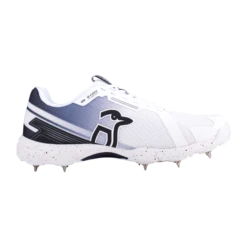 2024 Kookaburra KC 2.0 Spike Cricket Shoes - White/Black