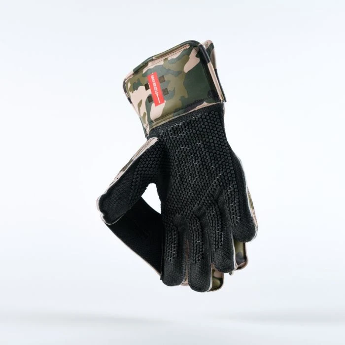 2024 Gray Nicolls Camo T10 Wicket Keeping Gloves - Image 3